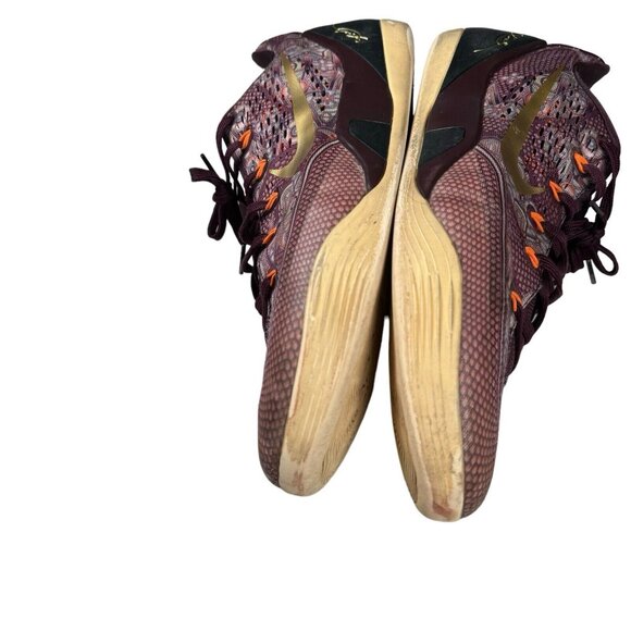 Nike Shoes Kobe 9 EM Low Silk Sz 12.5 Men\'s - Merlot Red Metallic Gold [NO‎ BOX] main image 6